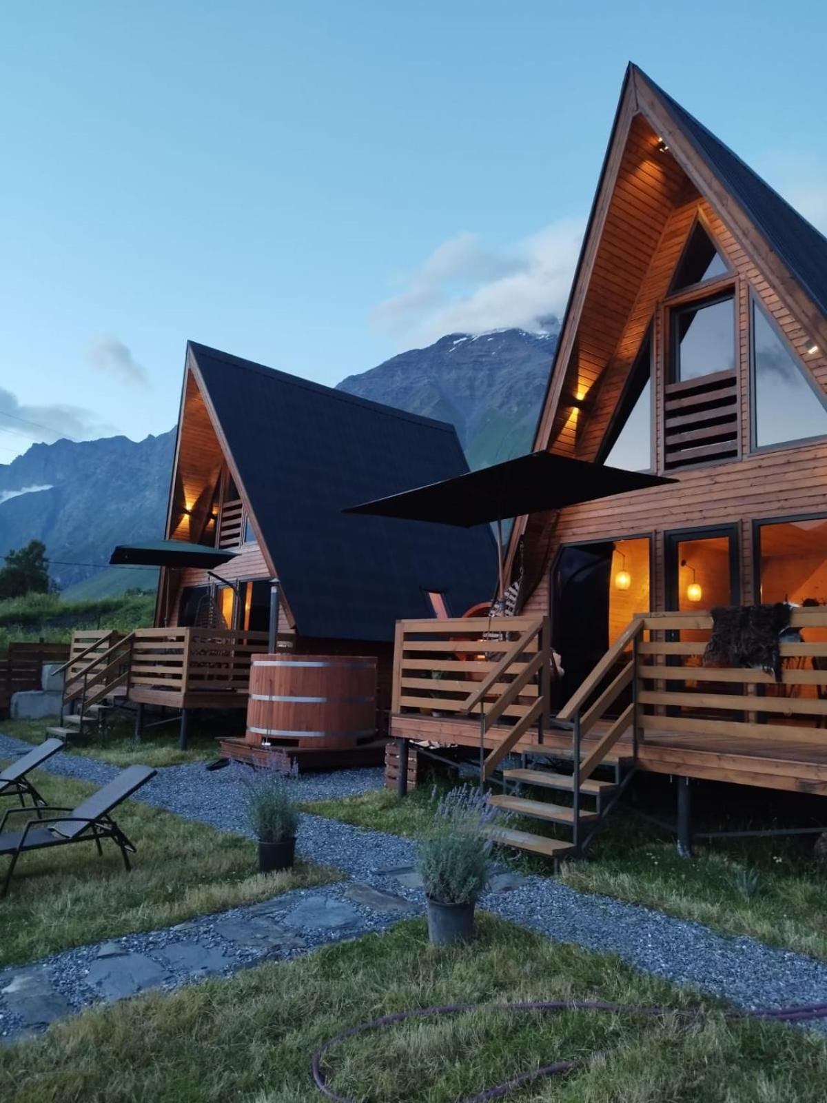 Kazbegi Spa Resort Cottages Dış mekan fotoğraf